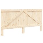 Vidaxl tte de lit 200x104 cm bois massif de pin