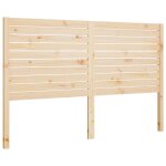 Vidaxl t�te de lit 206x4x100 cm bois massif de pin