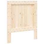 Vidaxl t�te de lit 80x104 cm bois massif de pin