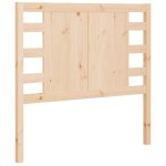 Vidaxl t�te de lit 81x4x100 cm bois massif de pin
