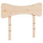 Vidaxl tte de lit 90 cm bois massif de pin