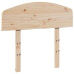 Vidaxl tte de lit 90 cm bois massif de pin