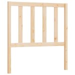 Vidaxl t�te de lit 96x4x100 cm bois massif de pin
