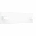 Vidaxl t�te de lit avec armoires blanc bois d?ing�nierie