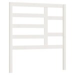 Vidaxl tte de lit blanc 106x4x104 cm bois massif de pin