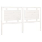 Vidaxl t�te de lit blanc 165, 5x4x100 cm bois massif de pin
