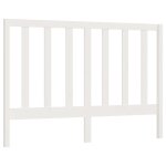 Vidaxl tte de lit blanc 166x4x100 cm bois massif de pin