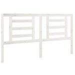 Vidaxl tête de lit blanc 166x4x100 cm bois de pin massif Vidaxl tête de lit blanc 166x4x100 cm bois de pin massif