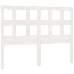 Vidaxl tte de lit blanc 205, 5x4x100 cm bois massif de pin