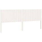 Vidaxl tte de lit blanc 205, 5x4x100 cm bois massif de pin