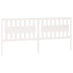 Vidaxl tte de lit blanc 205, 5x4x100 cm bois massif de pin