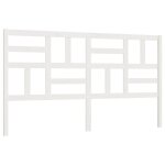 Vidaxl tête de lit blanc 206x4x104 cm bois massif de pin Vidaxl tête de lit blanc 206x4x104 cm bois massif de pin