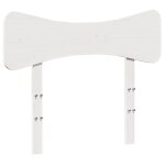 Vidaxl t�te de lit blanc 75 cm bois massif de pin