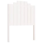 Vidaxl tête de lit blanc 81x4x110 cm bois massif de pin Vidaxl tête de lit blanc 81x4x110 cm bois massif de pin