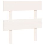 Vidaxl t�te de lit blanc 93, 5x3x81 cm bois massif de pin
