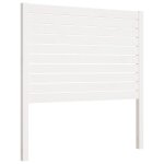 Vidaxl tte de lit blanc 96x4x100 cm bois massif de pin