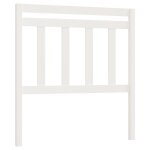 Vidaxl t�te de lit blanc 96x4x100 cm bois massif de pin