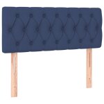 Vidaxl tête de lit bleu 90x7x78 / 88 cm tissu Vidaxl tête de lit bleu 90x7x78 / 88 cm tissu