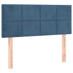 Vidaxl t�te de lit bleu fonc� 80x5x78 / 88 cm velours