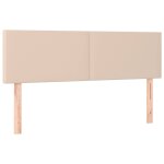 Vidaxl t�tes de lit cappuccino 144x5x78 / 88 cm similicuir