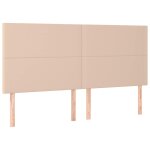 Vidaxl t�te de lit cappuccino 180 x 5 x 118 / 128 cm similicuir