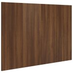 Vidaxl t�te de lit ch�ne marron 120x1, 5x80 cm bois d'ing�nierie