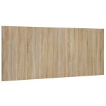 Vidaxl t�te de lit ch�ne sonoma 200x1, 5x80 cm bois d'ing�nierie