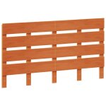 Vidaxl tte de lit cire marron 150 cm bois massif de pin