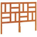 Vidaxl t�te de lit cire marron 180 cm bois massif de pin