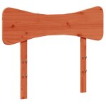 Vidaxl tte de lit cire marron 90 cm bois massif de pin