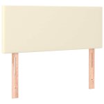 Vidaxl t�te de lit cr�me 100x5x78 / 88 cm similicuir