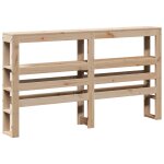 Vidaxl tête de lit avec étagères 160 cm bois massif de pin Vidaxl tête de lit avec étagères 160 cm bois massif de pin
