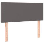 Vidaxl t�te de lit gris 100x5x78 / 88 cm similicuir