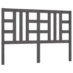 Vidaxl tête de lit gris 126x4x100 cm bois massif de pin Vidaxl tête de lit gris 126x4x100 cm bois massif de pin