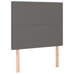 Vidaxl t�te de lit gris 80x5x118 / 128 cm similicuir
