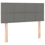 Vidaxl t�te de lit gris fonc� 80x5x78 / 88 cm tissu