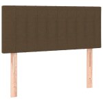 Vidaxl tête de lit marron foncé 90x5x78 / 88 cm tissu Vidaxl tête de lit marron foncé 90x5x78 / 88 cm tissu