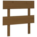 Vidaxl t�te de lit marron miel 103, 5x3x81 cm bois massif de pin
