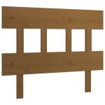 Vidaxl t�te de lit marron miel 103, 5x3x81 cm bois massif de pin