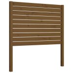 Vidaxl tte de lit marron miel 106x4x100 cm bois massif de pin