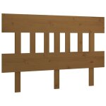 Vidaxl t�te de lit marron miel 138, 5x3x81 cm bois massif de pin