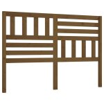 Vidaxl t�te de lit marron miel 141x4x100 cm bois massif de pin