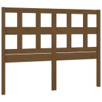 Vidaxl tte de lit marron miel 145, 5x4x100 cm bois massif de pin