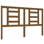 Vidaxl t�te de lit marron miel 146x4x100 cm bois massif de pin