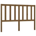 Vidaxl tte de lit marron miel 146x4x100 cm bois massif de pin