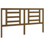 Vidaxl tte de lit marron miel 166x4x100 cm bois de pin massif