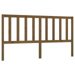 Vidaxl t�te de lit marron miel 186x4x100 cm bois massif de pin