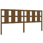 Vidaxl tte de lit marron miel 205, 5x4x100 cm bois massif de pin
