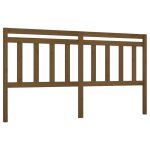 Vidaxl tte de lit marron miel 206x4x100 cm bois massif de pin