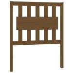 Vidaxl tte de lit marron miel 80, 5x4x100 cm bois massif de pin